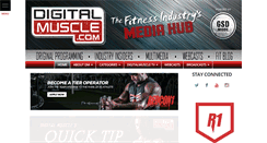 Desktop Screenshot of digitalmuscle.com